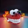 Clockwork Toy Creative Shape Big Eyes Jumping Denture Educational Mechanical Toy Halloween Prank Decoration Gift
