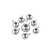 10-20pcs Stainless Steel Beads Big Hole Beads Bail Beads Spacer Beads Charms Connecters For Jewelry Making DIY Necklace Bracelet