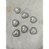 Heart-Shaped Rhinestone & Faux Pearl Decor Home Clothing Accessories DIY Jewelry Making Supplies
