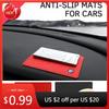 New PVC Car Non Slip Mat Dashboard Phone Anti Slip Gel Pad For Volkswagen CC R-Line Touran Golf Tiguan Beetle GTI Arteon R