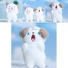 Charming Cartoon Dog Plush Toy Keyring Perfect For Bag Decoration And Gifts