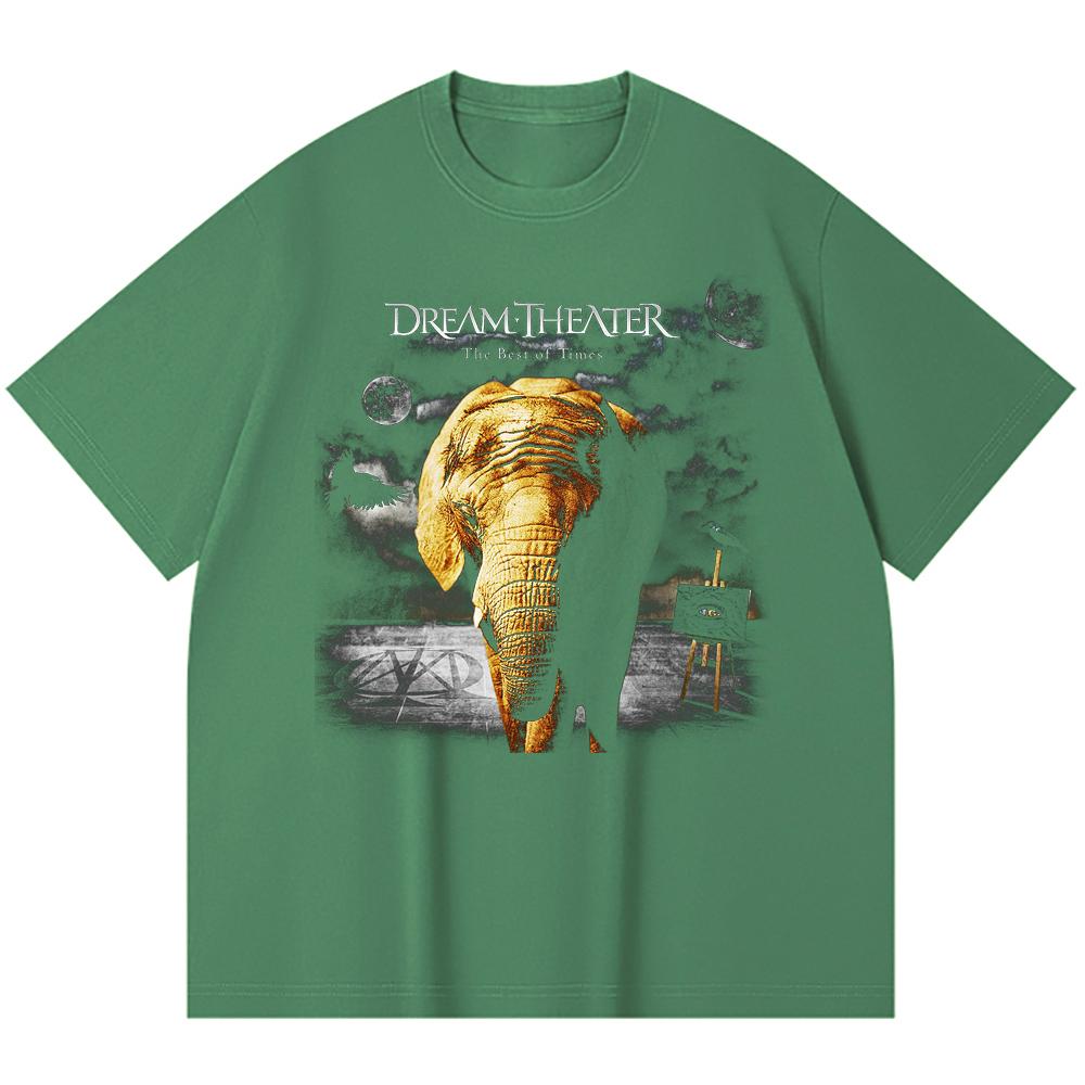 230 g/m² 100% Baumwolle Heavy Metal T-Shirt Rockband Beliebte Musik Druck Unisex Schweres Baumwoll-T-Shirt