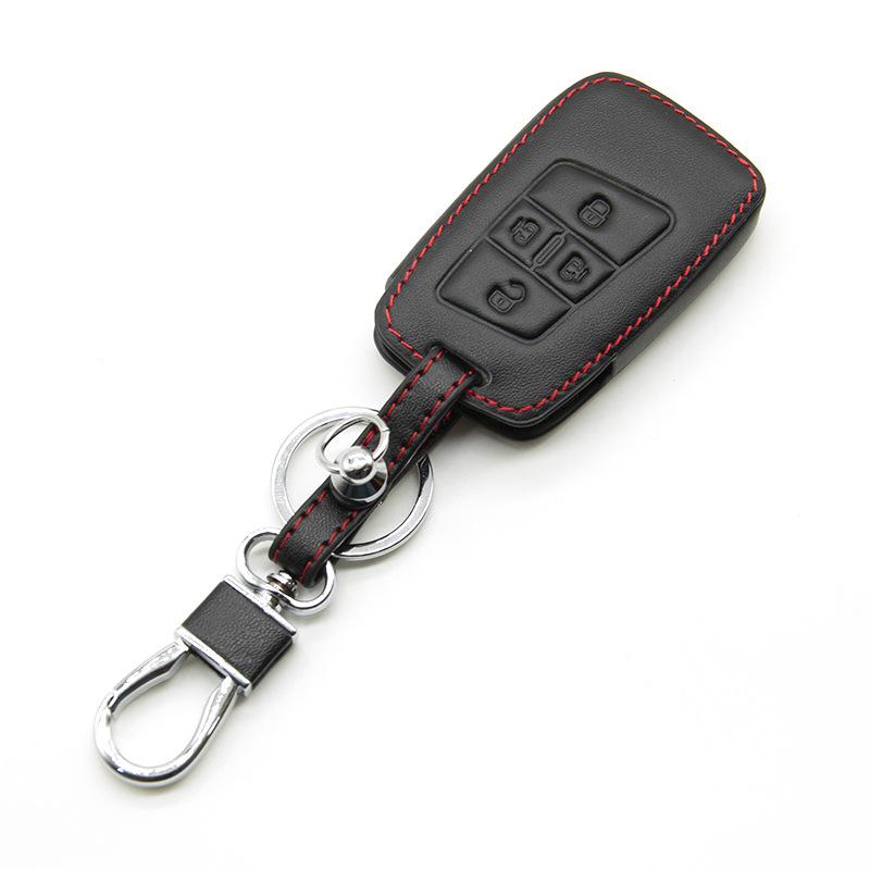 Volkswagen Viloran & Sharan Electric Door Smart Key Leather Protective Cover with Chain