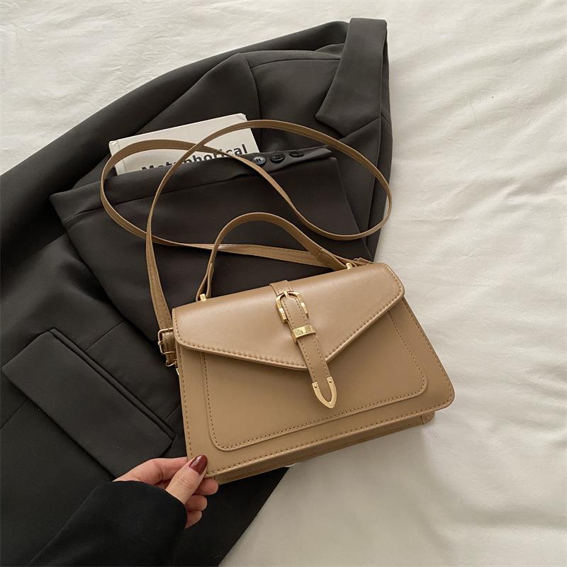 

Персонализированная трендовая сумка на пояс для женщин 2025 года, новая модная сумка-мессенджер, однотонная сумка через плечо хаки