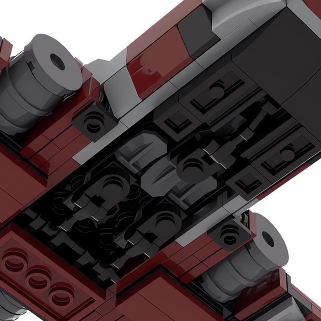 Space Radiants Pillar BC1 Fighters Building Blocks Set for No Mans Sky Airplane Aircraft Bricks Toy Children Birthday Gift