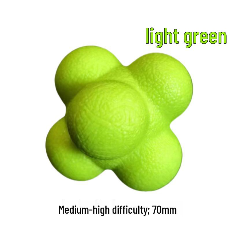 Hexagonal Sensory Reaction Ball for Children's Training and Speed Development