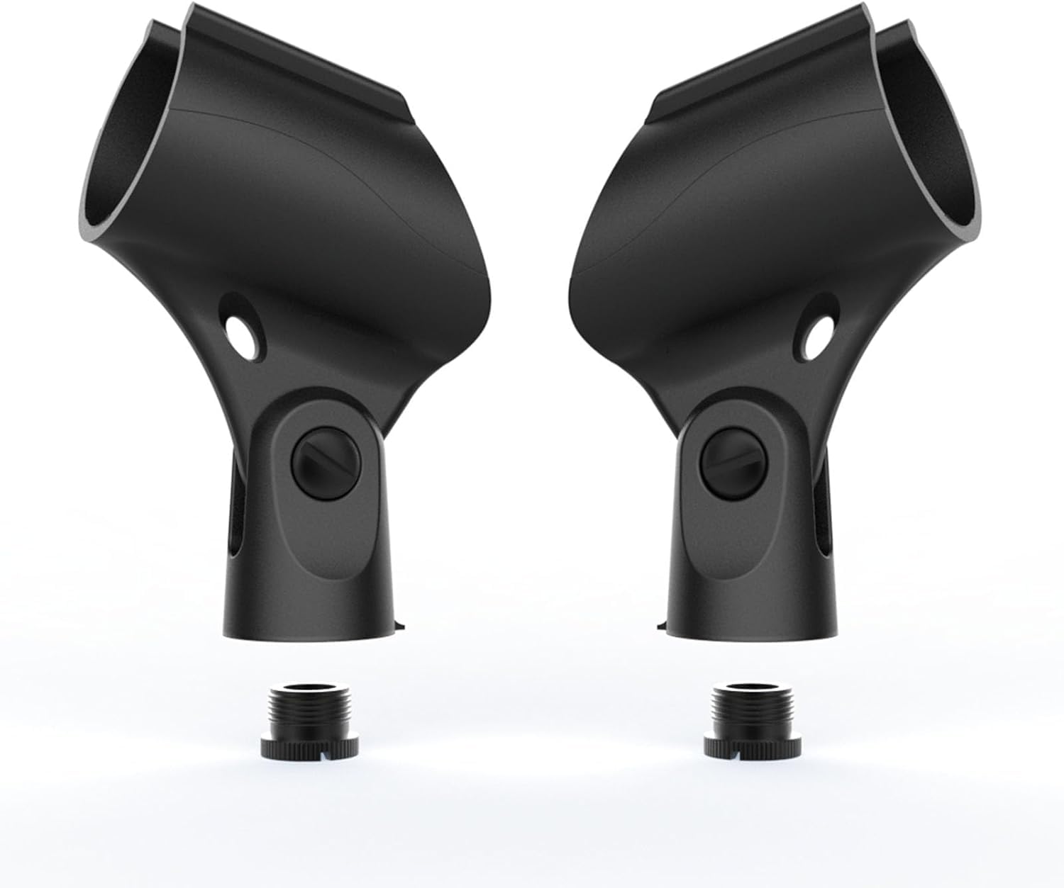 

Etour [Обновление 2025] Универсальный держатель для микрофона, винтовой адаптер, регулируемый и адаптируемый для микрофонной стойки, подходит для SM5848, PGA5848,