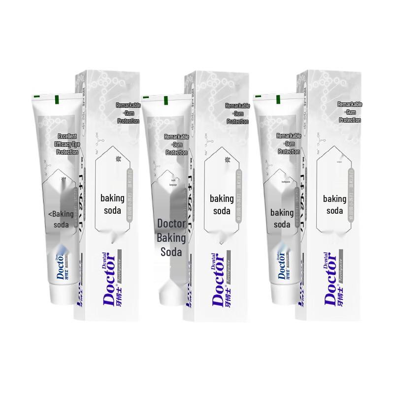 

Dr. Dentist Baking Soda Gum Care Toothpaste, 3-Pack