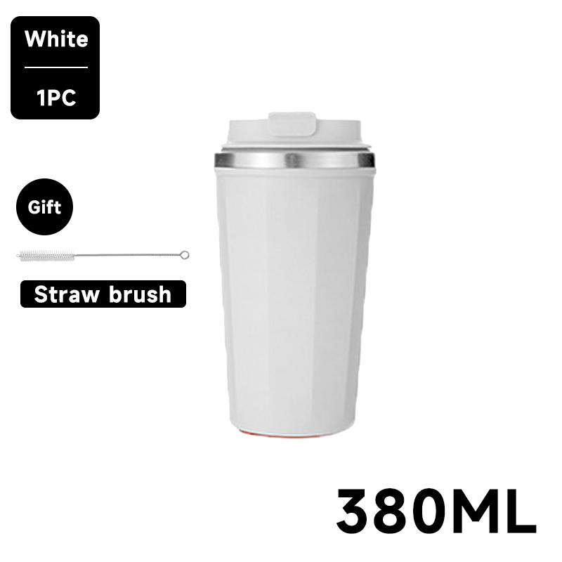 Coffee Mug Car Thermos Mug 380ML Travel Thermo Cup for Tea Water Coffee Double Stainless Steel