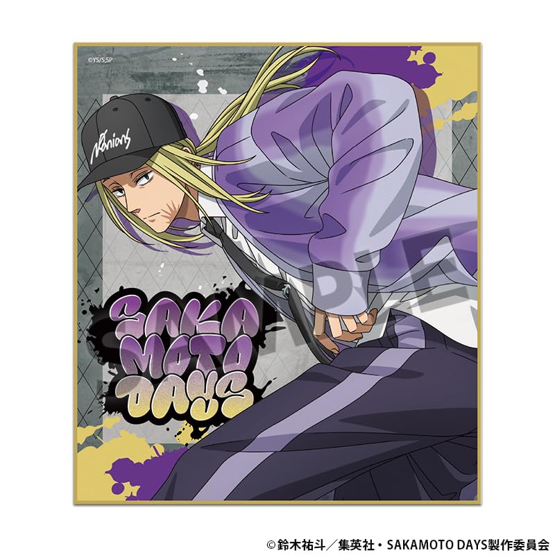 SAKAMOTO DAYS Original Trading Mini Shikishi Parkour cards in 1 ver. (12 box)