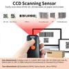 2D 1D QR Barcode Scanner 3 In 1 BT & 2.4GHz Wireless & Wired Connection Sound and Vibrator Prompt