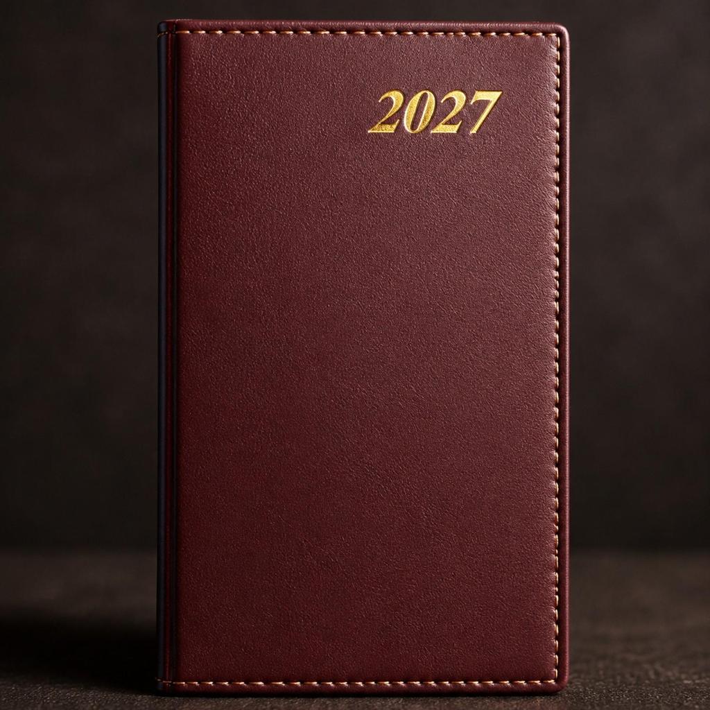 Weekly Planner Notebook Bound for Study
