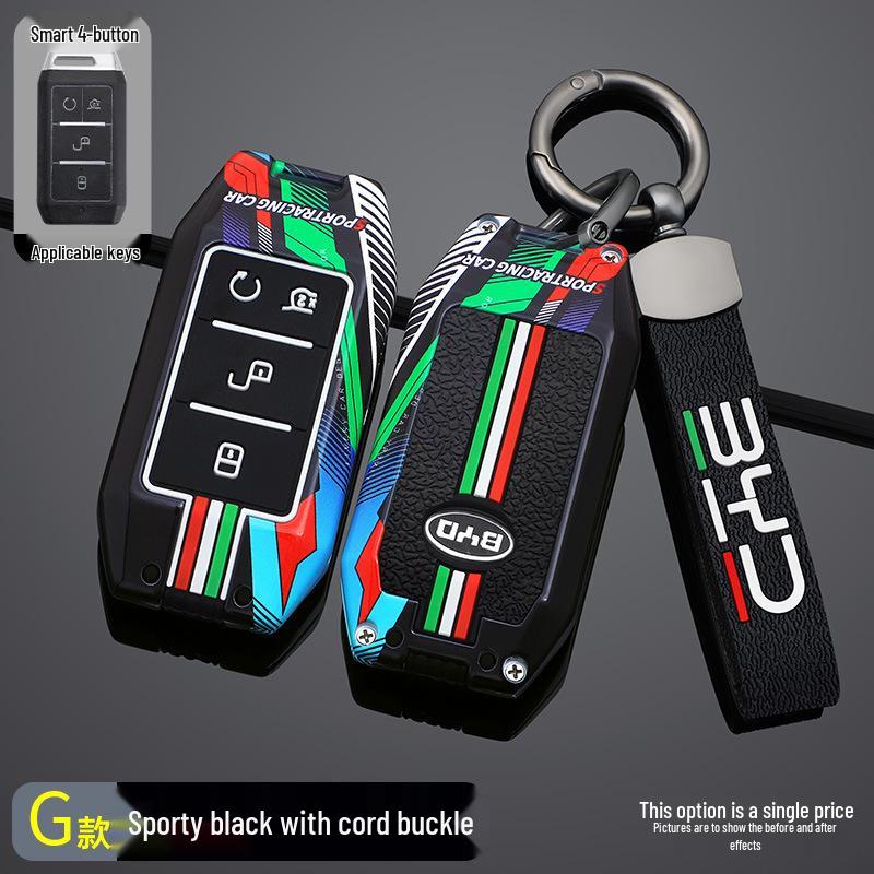 Durable Key Covers for BYD e1/e2, e3/S2, Qin Yuan New Energy Cars - Anti-Drop Shells for Men & Women