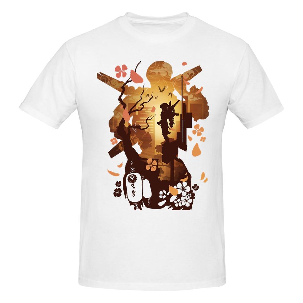 Piece Valkyrie Graphic Funny  Cotton TShirt AApex Battle Royale Fps Tees Tops For Unisex
