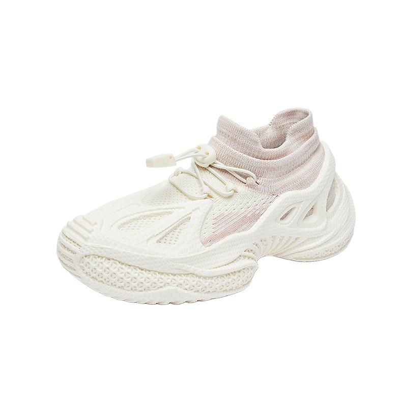 Ins Korean Version of Couple Flying Woven Shoes 2025 Autumn New Student Sports Shoes Running Casual Shoes M1518-1
