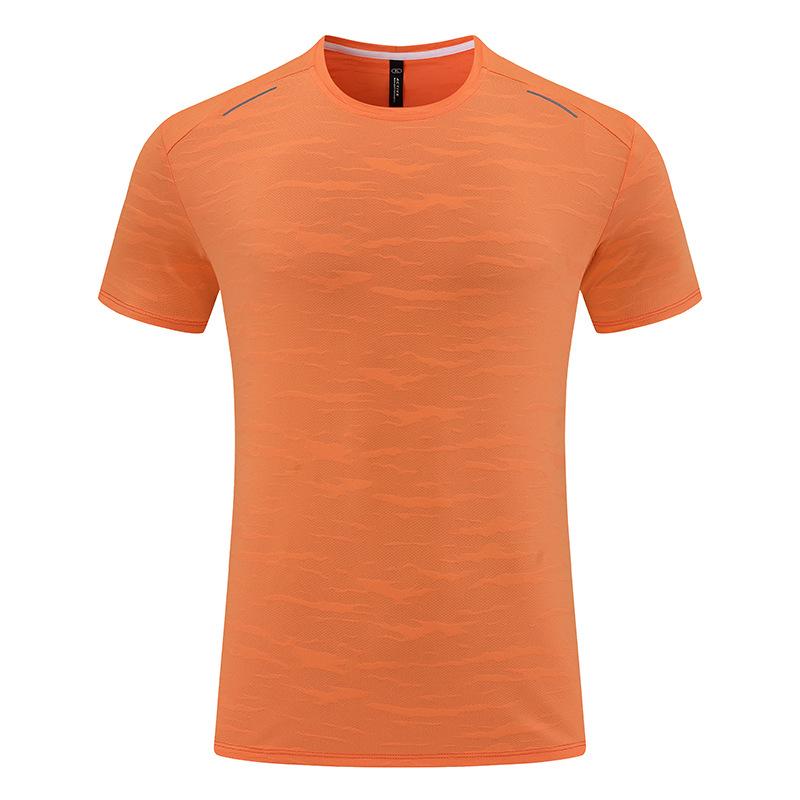 2024 Men's Quick-Dry Short-Sleeve Fitness Running T-Shirt for Outdoor Sports