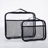 Toy Storage Case For Kids PVC Organizer Bags With Mesh Pockets For Small Models Toy Bag For Travel