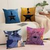 E-Epic The Musical Cushion Cover Soft Short Plush Pillow Cover Smooth Cozy Texture Aesthetic Cushion Case Home Decor