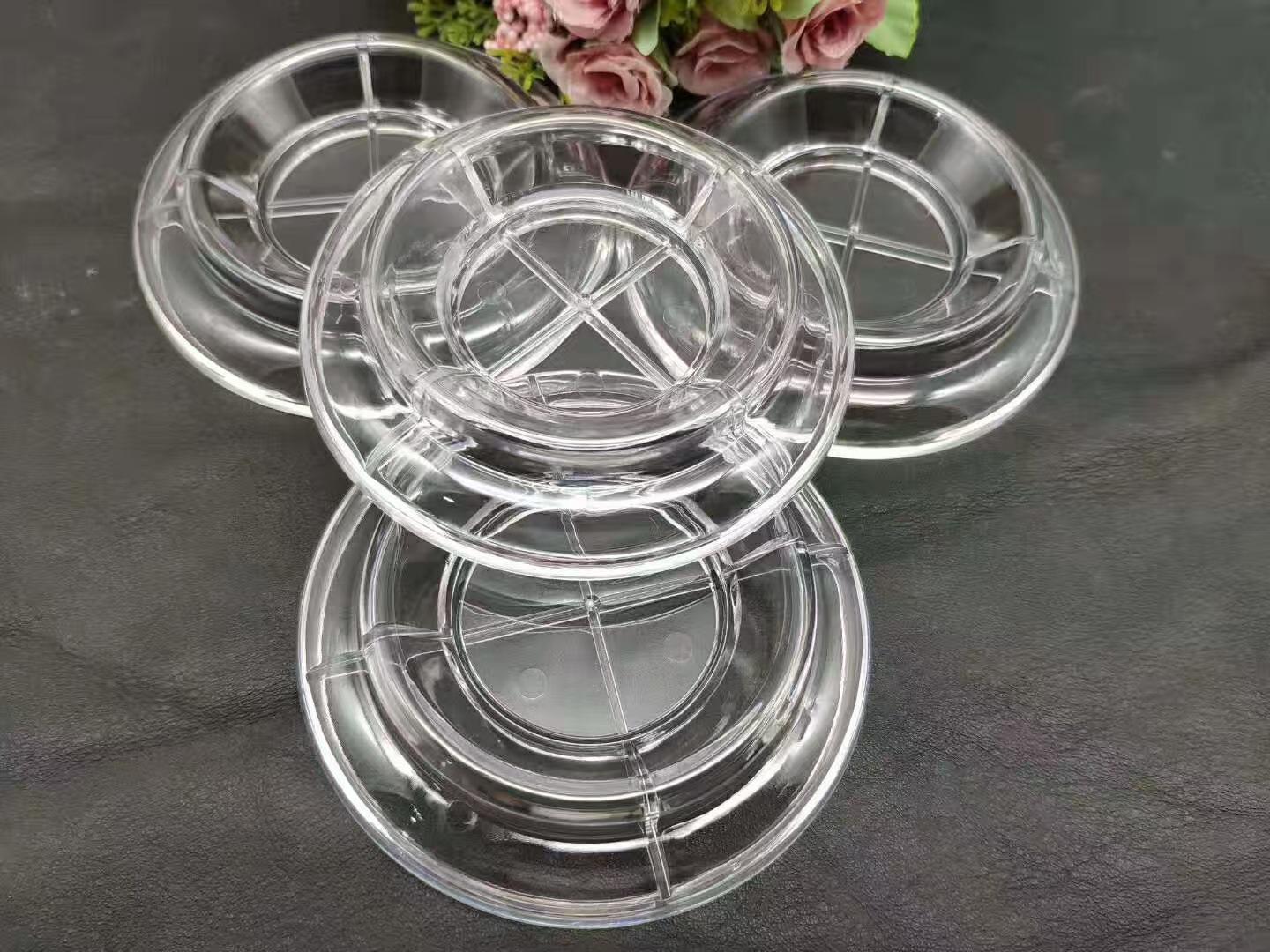 Transparent Acrylic Upright Piano Foot Pads