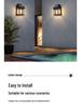 Solar Waterproof Outdoor Tungsten Filament Courtyard Wall Lamp