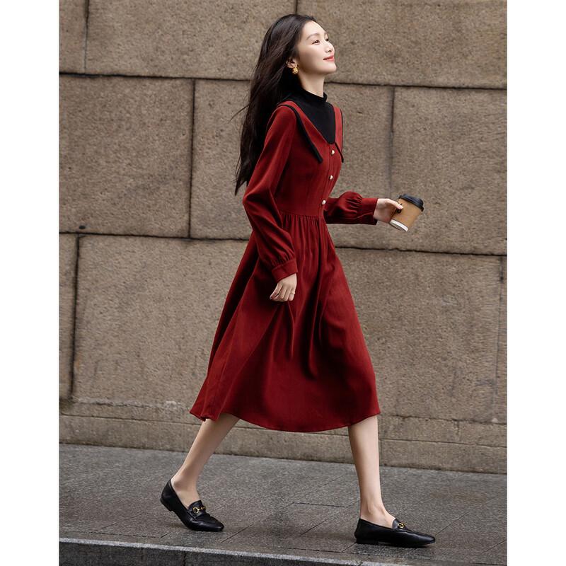 

Demana Balmain Rose Petite Pearl Button Semi-High Collar Dress S