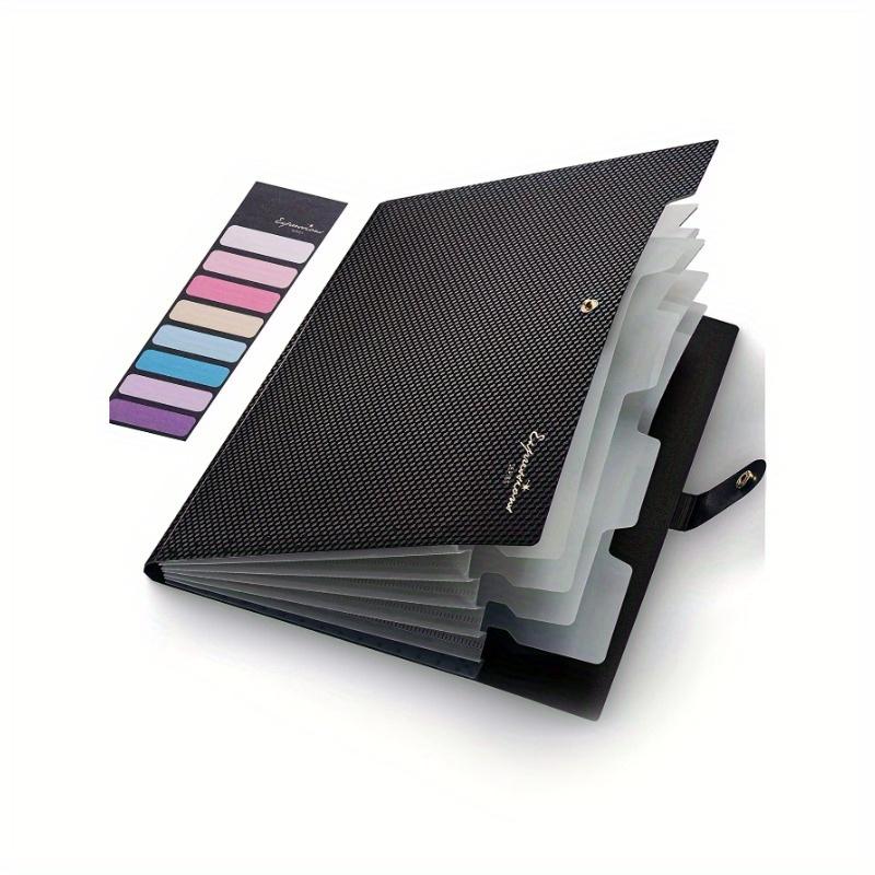 1pc Letter Graphic Random Expanding File Folder, Simple Multi-Layer Accordion Folder for Office, School File Storage Back To School, School Supplies