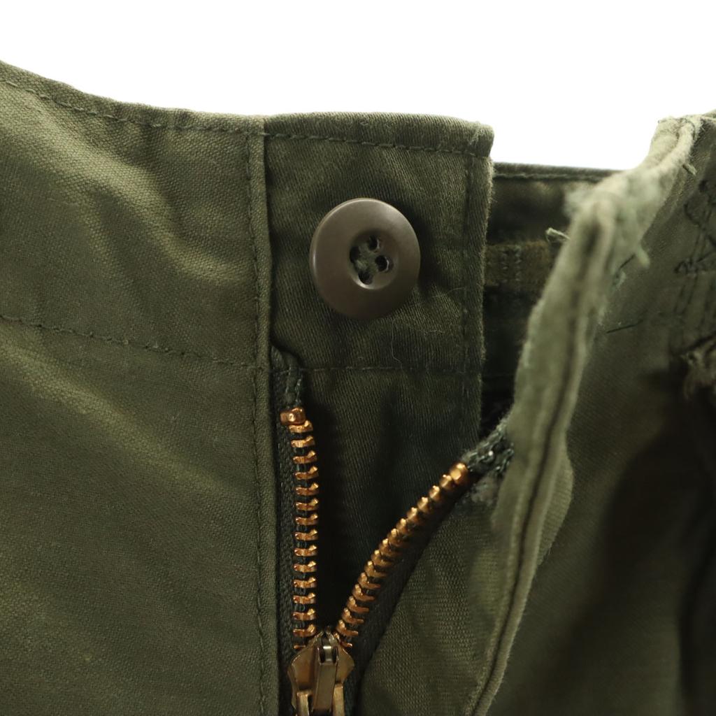 US ARMY 70s Vintage M65 DLA Cargo Pants XS Khaki Military Men's Used