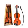 String Simulated Violin Toys Adjustable String Simulation Musical Instrument for Kids Birthday Party Gifts Beginner Violin W2S6