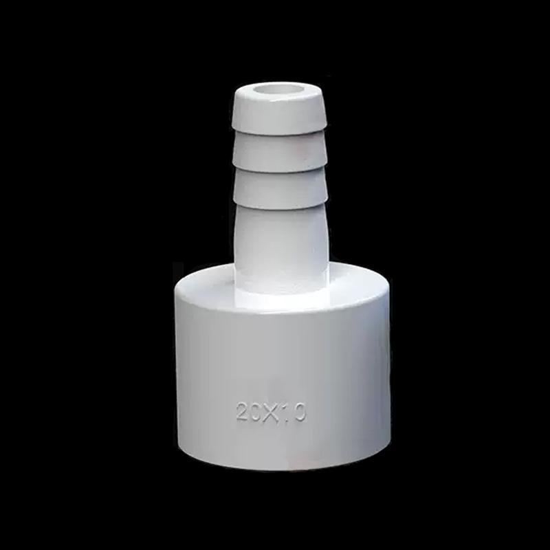 

1-10PC 20-25mm to 8/10/12/14/16/18/20mm White PVC Hose Quick Connector Hard Tube Plastic Pagoda Joint PVC Pipe Adapter Fittings OD 20mm to 5mm&1 PCS