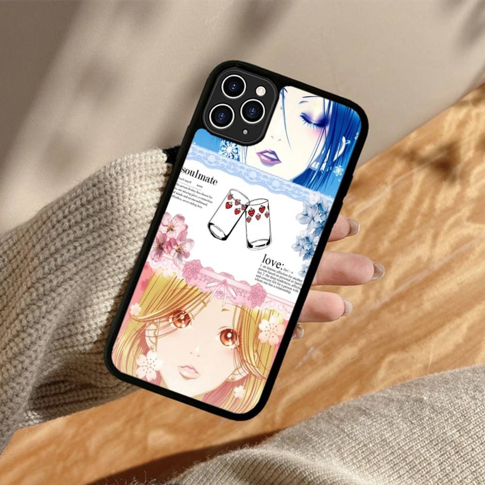 Anime Cool Nana Osaki Phone Case For iphone 11 12 13 14 15 Pro Max 17 16 Plus Hard PC+TPU Back Cover