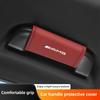 AABID1 2Pc Car Anti Slip Pull Glove Car Interior Leather Handle Protector Cover For Mercedes Benz AMG GLE GLS CLA CLE GLC CLS GLA W223