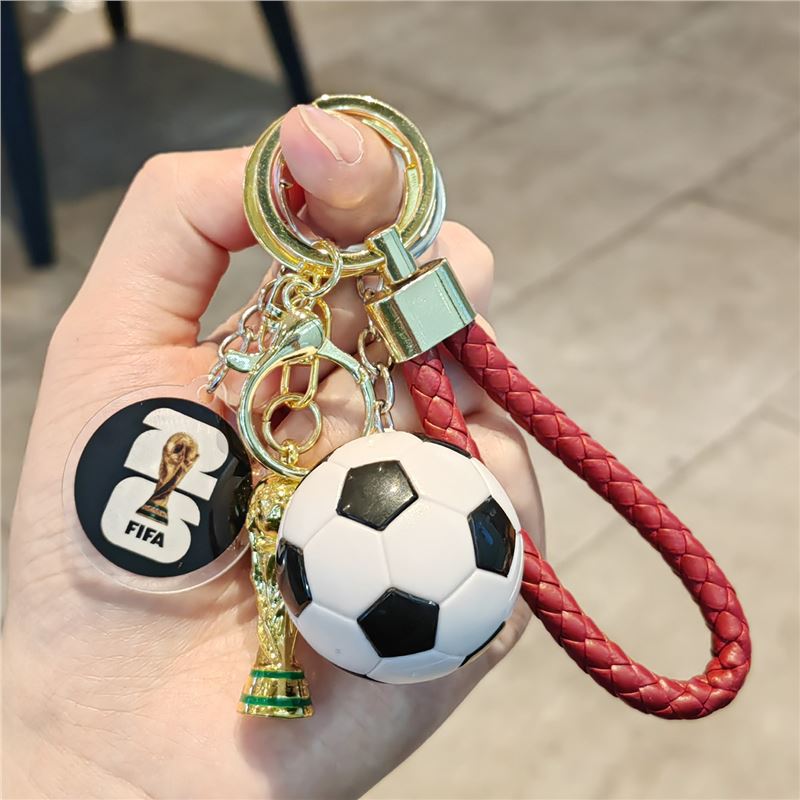 FIFA World Cup Soccer Keychain Accessory Sport Memorabilia Bag Charm Gift
