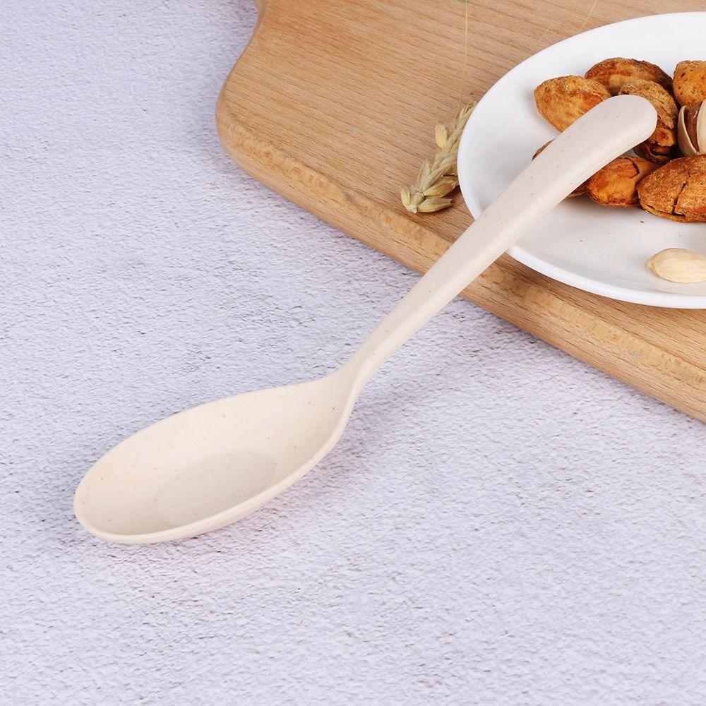 Gadget Cake Kitchen Utensil Dessert Party Ice Cream Spoon Wheat Straw Spoon Scoop Rice Scoop
