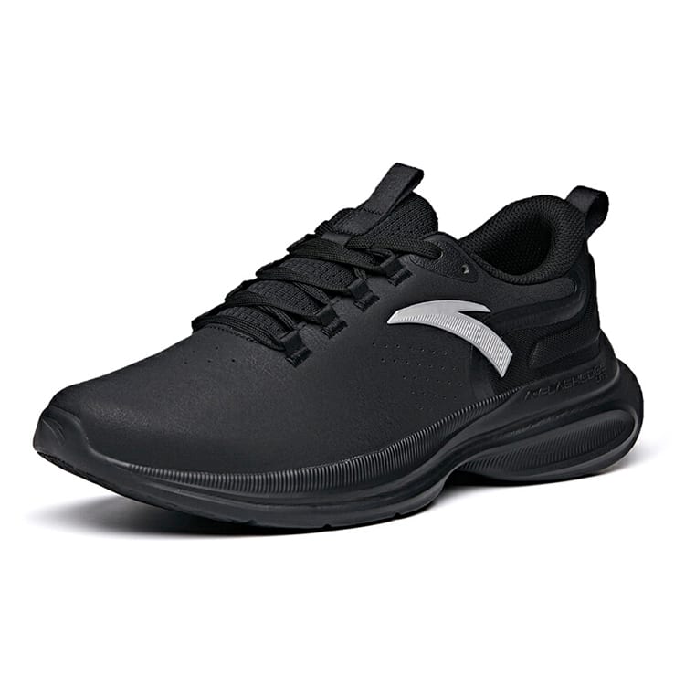 Anta Textile, Synthetic Leather Cushioning Slip Resistant Abrasion Resistant Breathable Coverage Low top Running Shoes 112115570-5