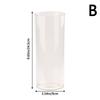 Hydroponic Plants Acrylic Cylinder Vase Transparent Fresh Flowers Decorative Bottles For Wedding Dining Table Centerpieces