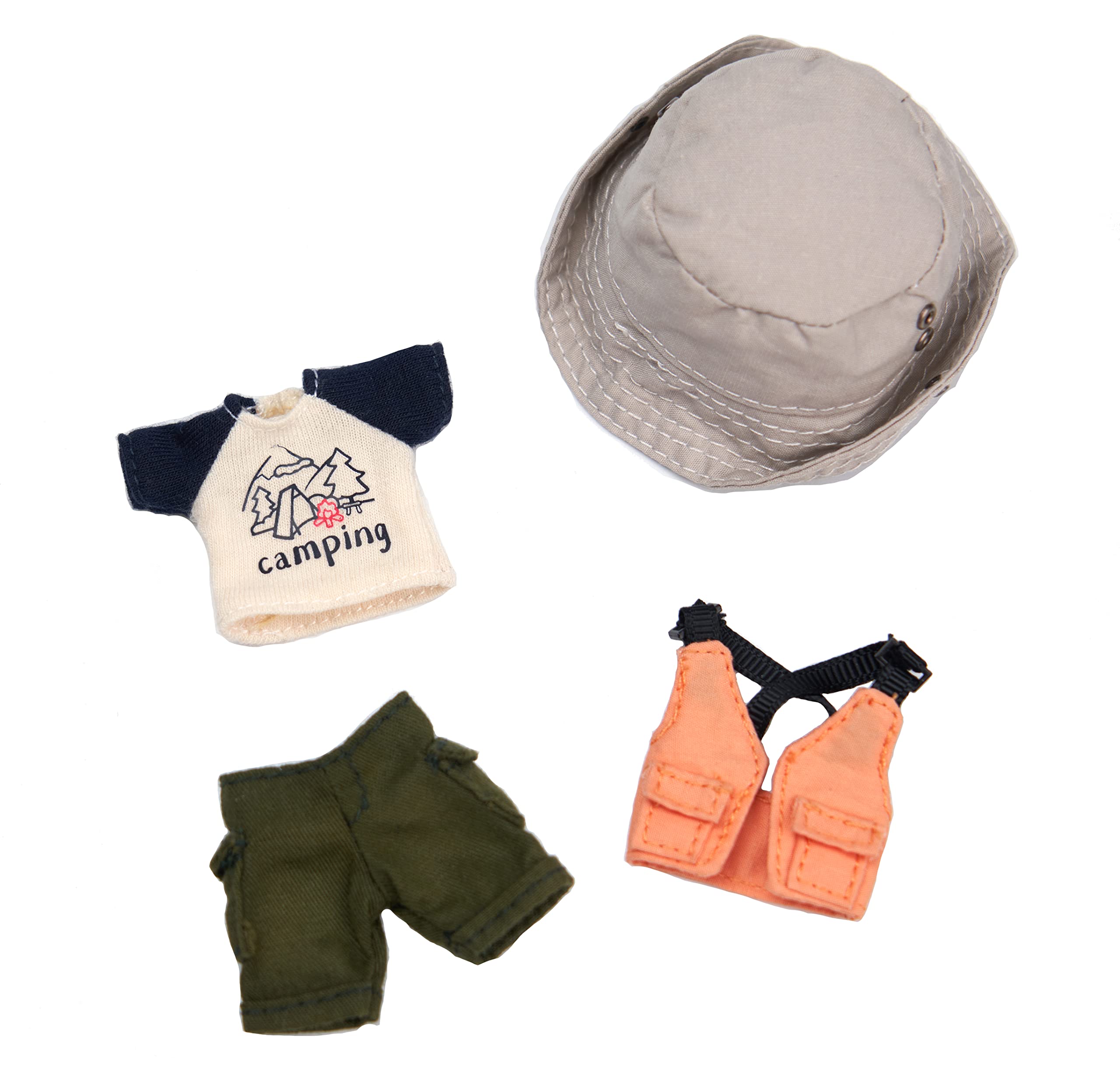 

PICCODO ACTION DOLL Camping Doll Clothes Set B