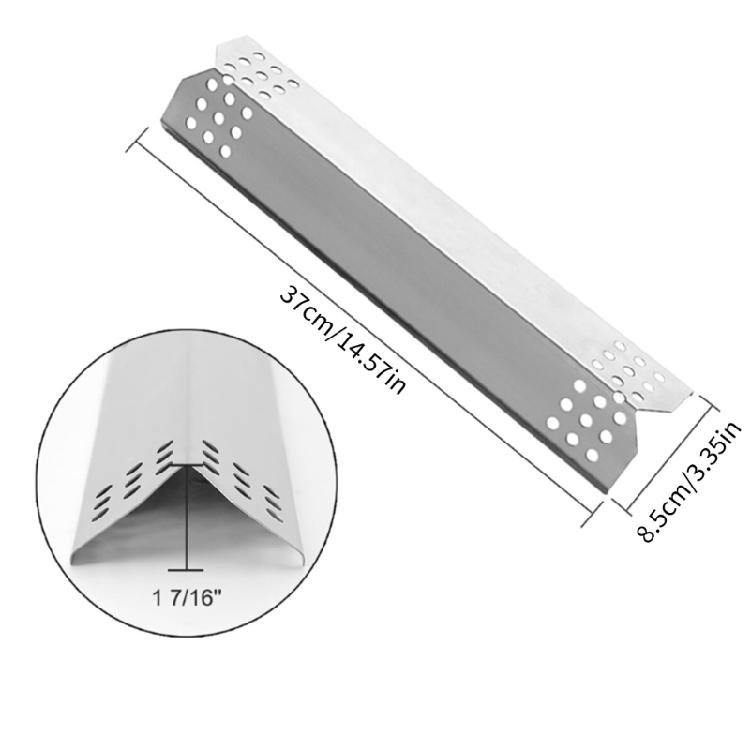 Piastra Scudo Resistente alla Ruggine per Griglia Sostituzione per Bruciatori a Gas Coperchio Cottura Protezioni Fiamma Accessori