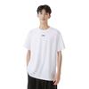 Li-Ning Loose Comfortable Casual Versatile Simple Breathable Short Sleeve T-Shirt Unisex Tops White AHSVA51-2