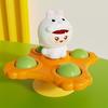 Baby Suction Cup Rotating Toy For Soothing Babies Capable Of Gnawing On Tops Cartoon Children'S Soothing Tool