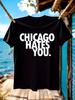Chief Keef 'Chicago hasst dich' Hip Hop Retro Harajuku Ove...