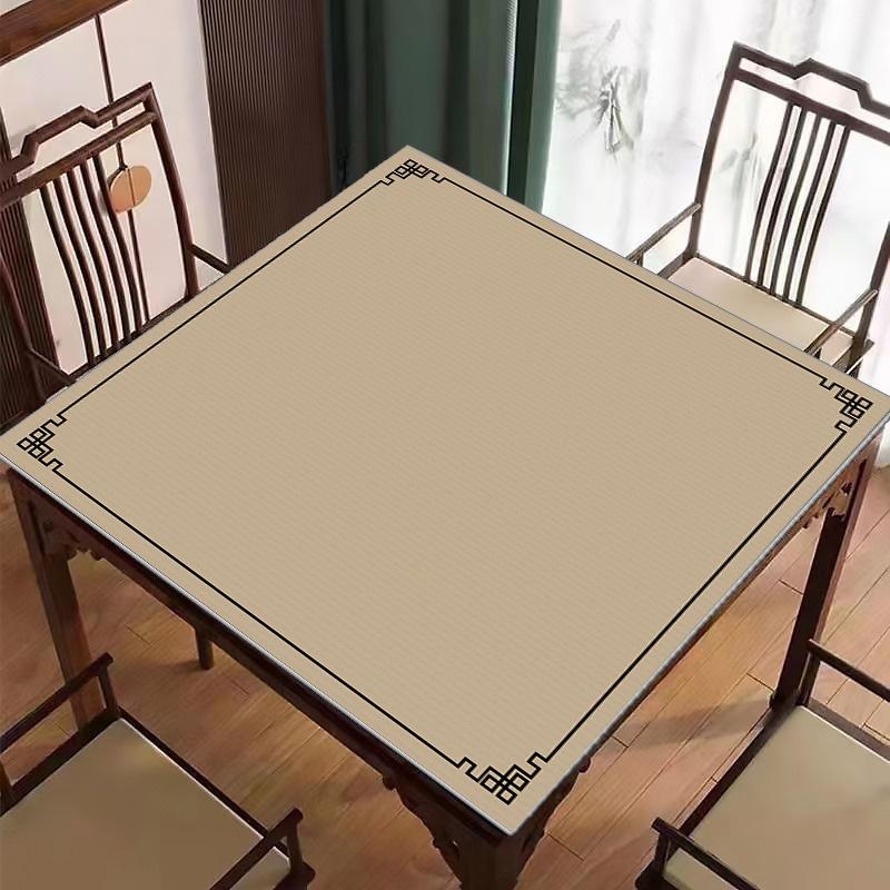New Chinese Silent Mahjong Table, Tablecloth, Diatom Mud, Quick-Drying, Dirt-Resistant And Easy To Take Care Of, Table Mat Can Be Cut Mat