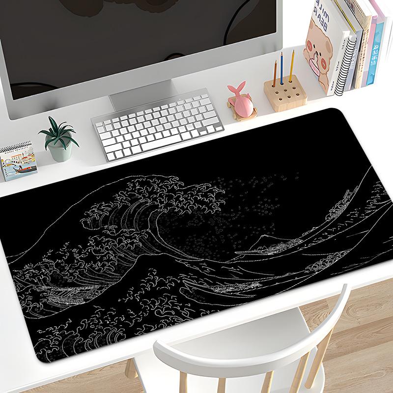 Mousepad Home Computer Table Large Pc Mouse Pad Art Keyboard Mause Rug Desk Mat Office Accessories