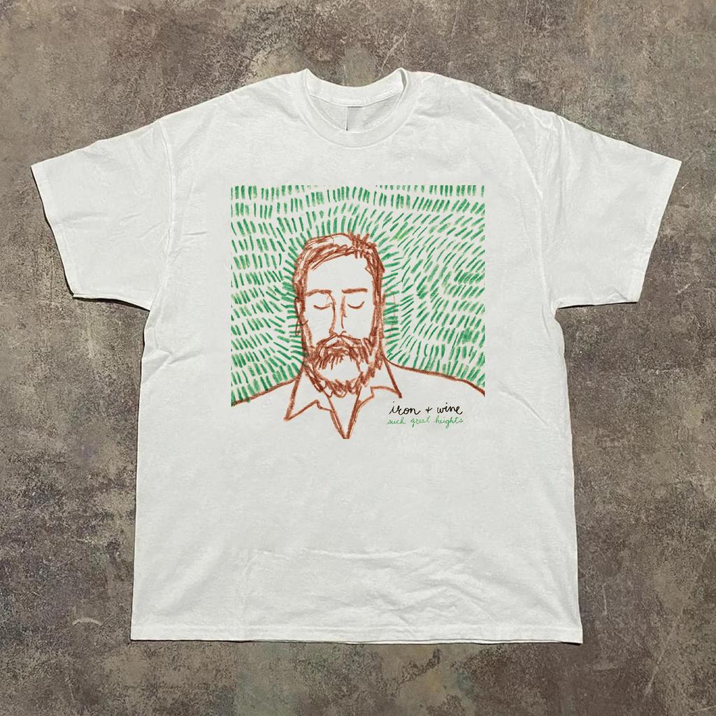 Such Great Heights - Iron & Wine White Shirt All size S-5XL CL420
