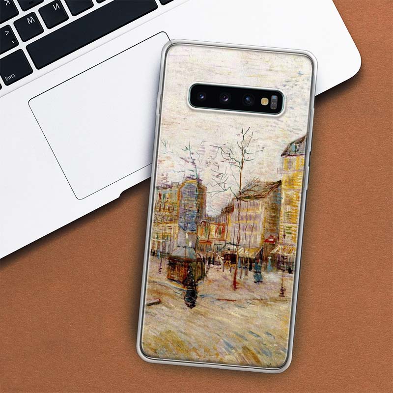 Van Gogh Olejomalba Pouzdro na telefon Pro Samsung Galaxy M21 M12 M31S M32 M51 M52 Note 20 Ulte 10 Plus 9 8 J4 J6 + J8 M11 F52 F62