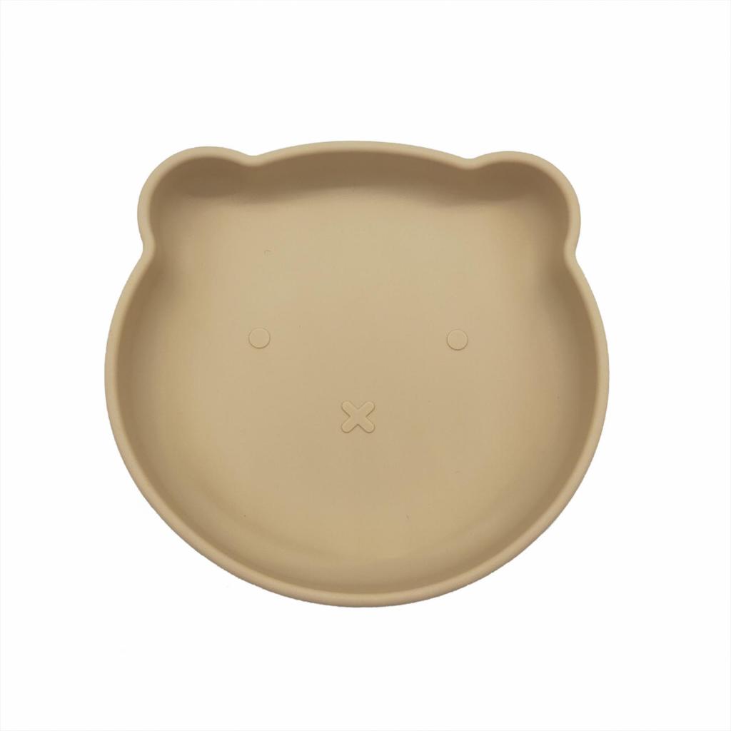 New Silicone Baby Plate Set - Anti-Fall Children's Feeding Tableware