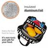 Martinis Race Sportscar Motor Racing Insulated Lunch Bag for Women Kids Portable Food Boxes Thermal Lunch Box Tote