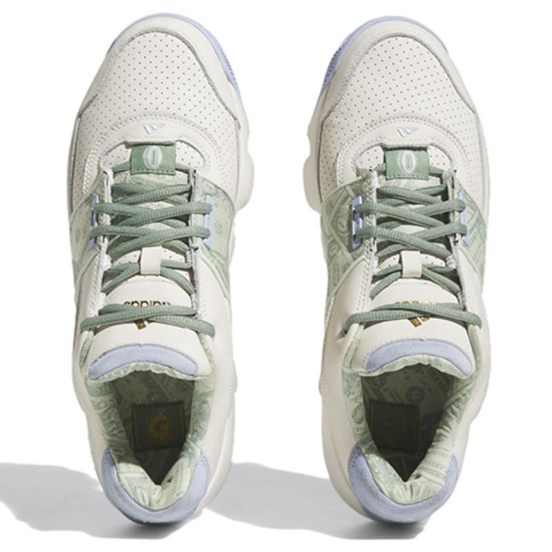 Adidas Damian Lillard X Adidas Gil Zero Restomod 'Zero Dollar Bill' Sneakers FZ6214