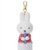 Takara Tomy Arts Bruna MIFFY MUSIC Key Charm Mascot Miffy Plush Approximately 15cm Tall (TAKARATOMY A.R.T.S) & Chokkori-san (Blue Whistle) Toy,