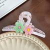 Color Charming Candy Flower Hair Clutch Clip Versatile Accessory For Use Everyday