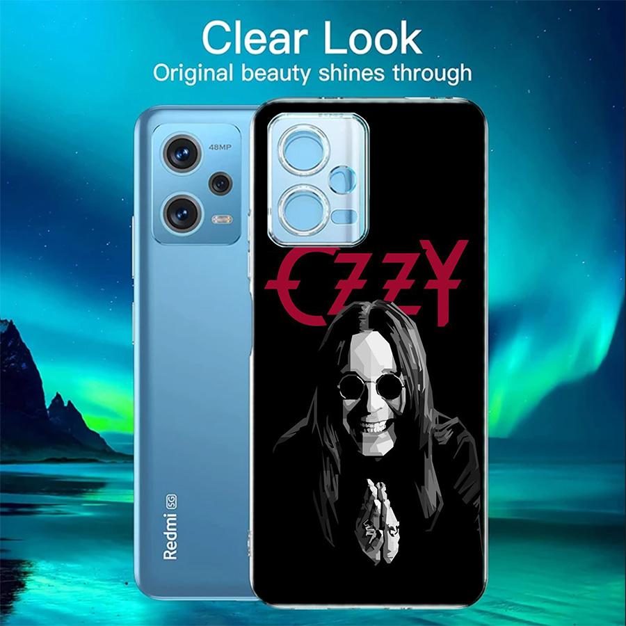Eddie Van Halen Graphic Guitar Phone Case For Redmi 12 13C 12C 15C 9 10 10C Note 13 Pro Plus 14 15 Pro 9T 9C 9A TPU Soft Cover C
